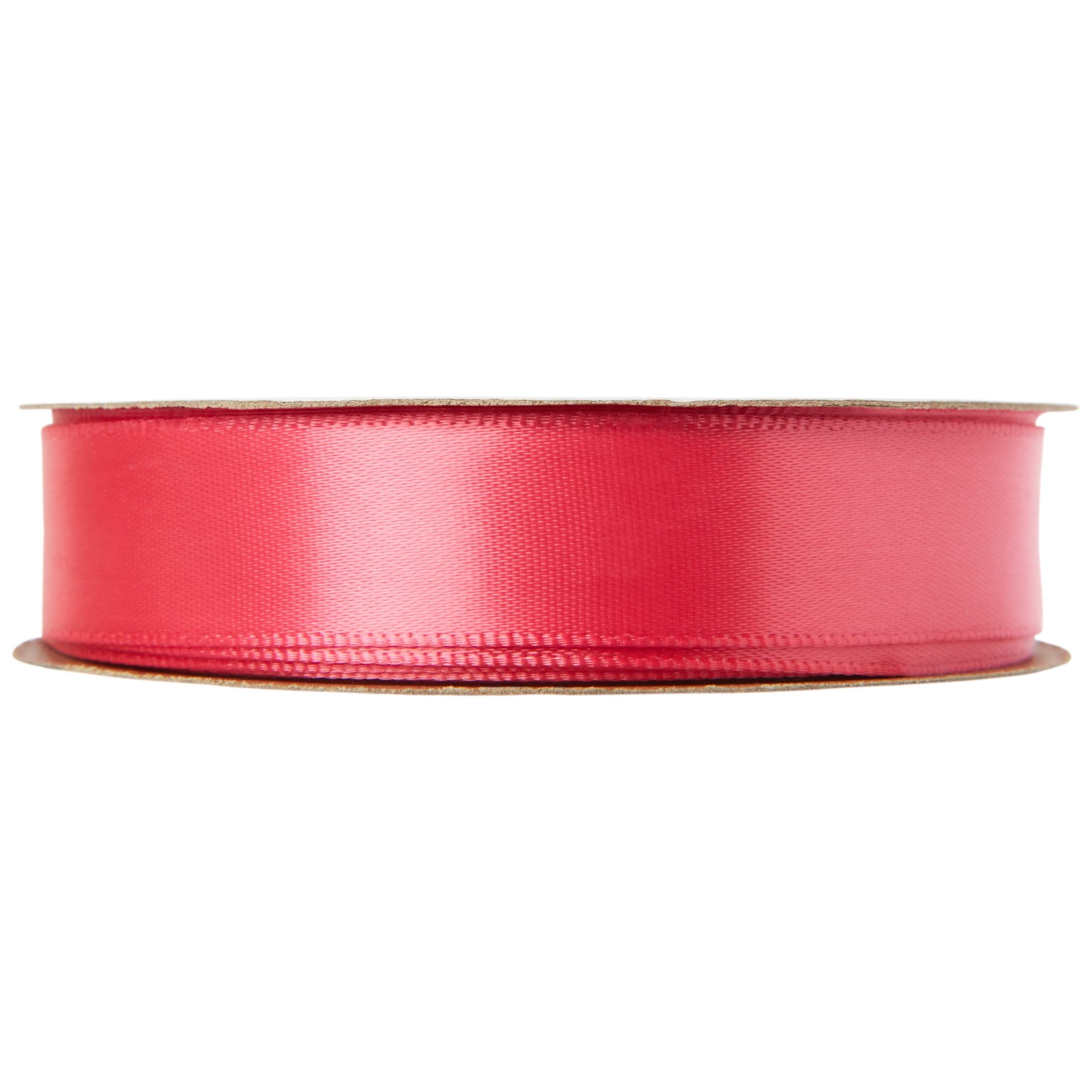 (4 pack) Offray Ribbon, Shocking Pink 5/8 inch Single Face Satin Polyester Ribbon for Sewing, Crafts, and Gifting, 18 feet, 1 Each