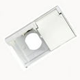 thumbnail image 2 of JR Products 47505 White Duplex Weatherproof RV Outlet Cover, 2 of 3