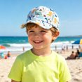 thumbnail image 2 of KPOPLK Kids Baseball Cap Adjustable Dinosaur Print Sun Hat Summer Toddler Boy Snapback Cap Sport Cap(2-6 Years,Light Yellow), 2 of 7