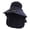 Navy, variant on Sun Hat , Womens Beach Hat , Black Sun Hat Solar Fan Bucket Hat For Outdoor Sports With UPF50  Sun Wide Brim Summer Fishing Hat Technology For Men And Women