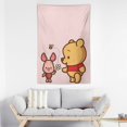 Cartoon WinniethePooh Tapestry Bedroom Aesthetic, Cute Cartoon