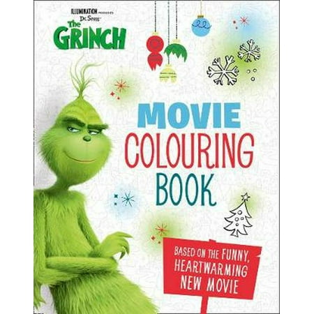 GRINCH MOVIE COLOURING BOOK