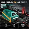 thumbnail image 2 of NEXPOW AP1 Car Jump Starter with Air Compressor, 4000A 150PSI Portable Jumper Starter (All Gas/10L Diesel) with Digital Tire Inflator, 12V Car Battery Charger Booster with LED Light, Power Bank, 2 of 7