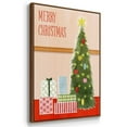 thumbnail image 3 of Christmas Stockings Collection B - Framed Gallery Wrapped Holiday Canvas - 25 x 37 - Rosewood Frame, 3 of 8
