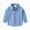 Blue_0826, variant on 7-8T Little Kids Boys Shirts Solid Color Button Up Shirts Formal Dress Shirts 2-11T Solid Color Oxford Long Sleeve Stylish Classic Kids Tops