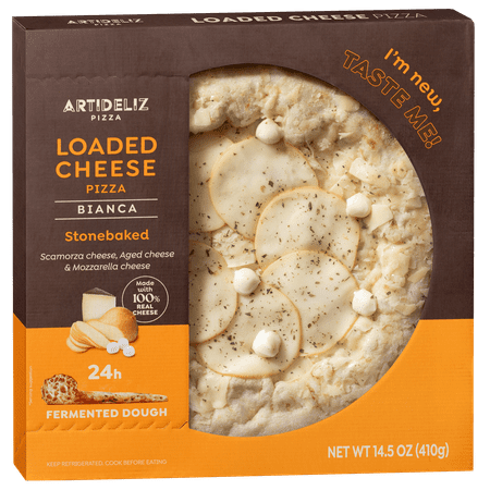 Artideliz 10 in 4 Cheese Bianca Rising Crust Pizza