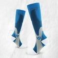 thumbnail image 3 of KAWELL 6 Pairs Compression Socks for Women and Men 20-30mmHg-Circulation Support Socks, 3 of 5