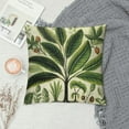 thumbnail image 2 of Chilfamy  Tropical Palm Tree Throw Pillow Covers Vintage Green Leaf Decorative Pillow Cases Cushion Covers for Sofa Couch Indoors&amp;Outdoors Decor, 2 of 5