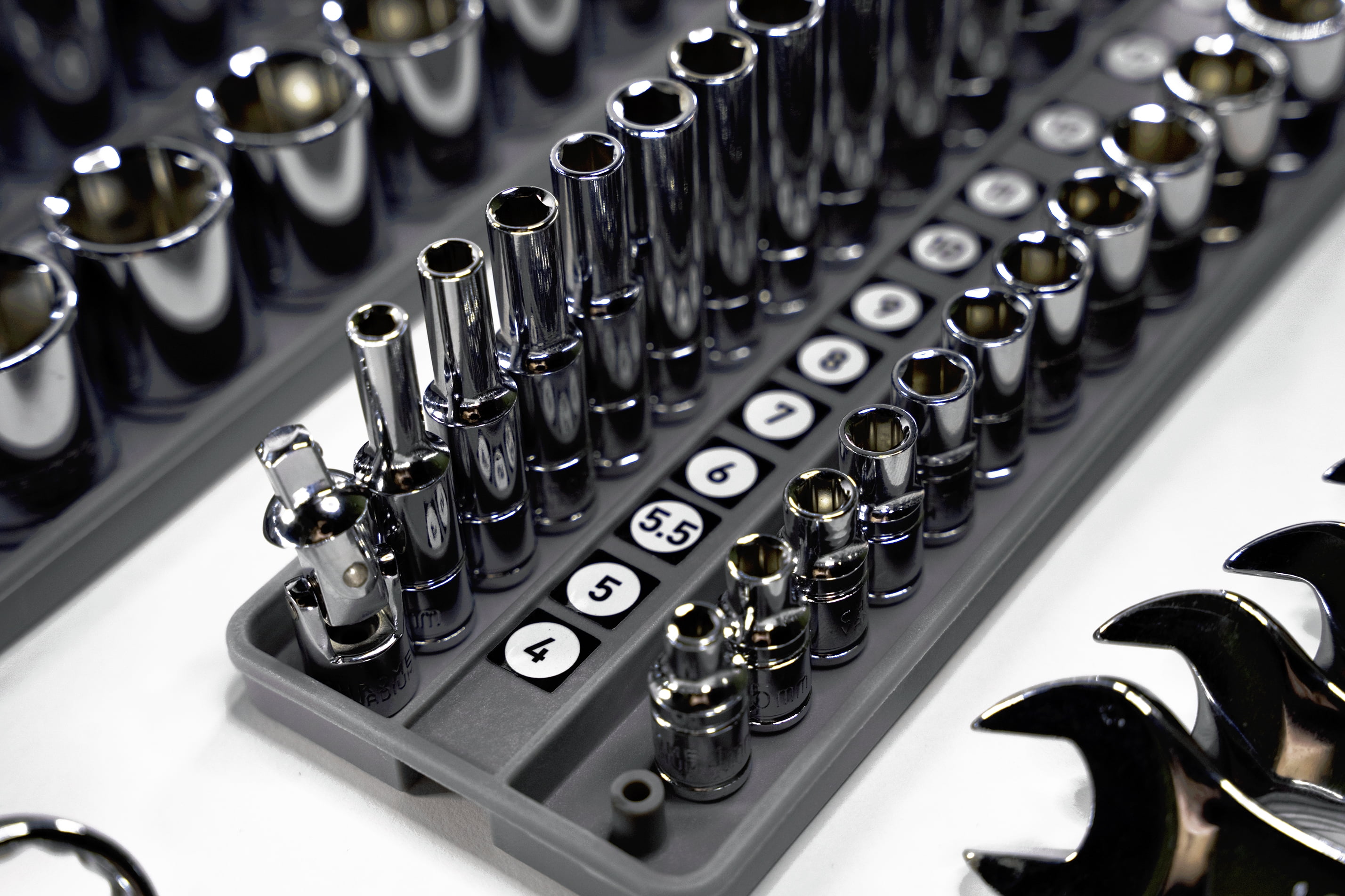 Socket drawer organizer outlet