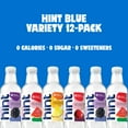 thumbnail image 4 of Hint Blue 4-Flavor Variety Pack Flavored Water, 16 fl oz, 12 Pack Plastic Bottles, 4 of 13