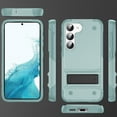 thumbnail image 5 of Dteck for Samsung Galaxy S23 Plus, Military Drop Protection Shockproof Foldable Kickstand Heavy Duty Armor Phone Case, Green, 5 of 7