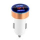 thumbnail image 1 of Seitruly de pantalla de dígitos para teléfono móvil de coche, medidor de voltaje, adaptador de carga USB portátil para accesorios de enchufe Teléfono y Comunicación Oro blanco, 1 of 8