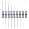 thumbnail image 1 of 100pcs 100 Ohm Resistor 2W 5% Tolerance Carbon Film Resistors Axial Lead, 1 of 3