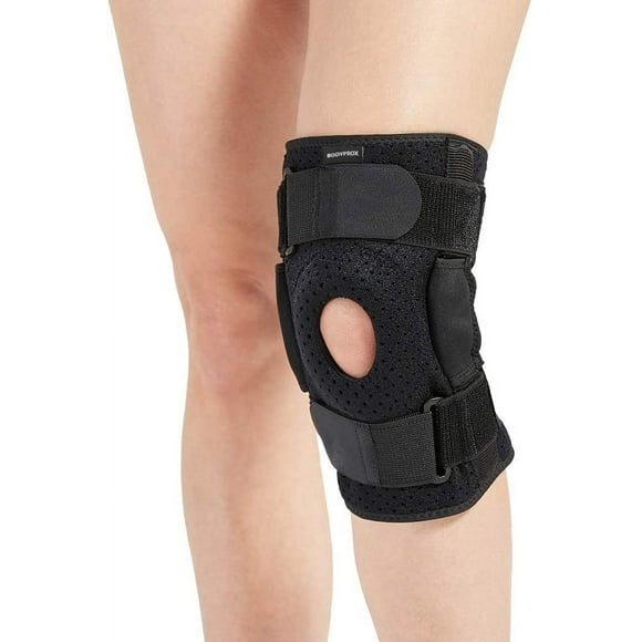 Hinged Knee Brace for Men and Women, Knee Support for Swollen ACL, Tendon, Ligament and Meniscus Injuries (Large)