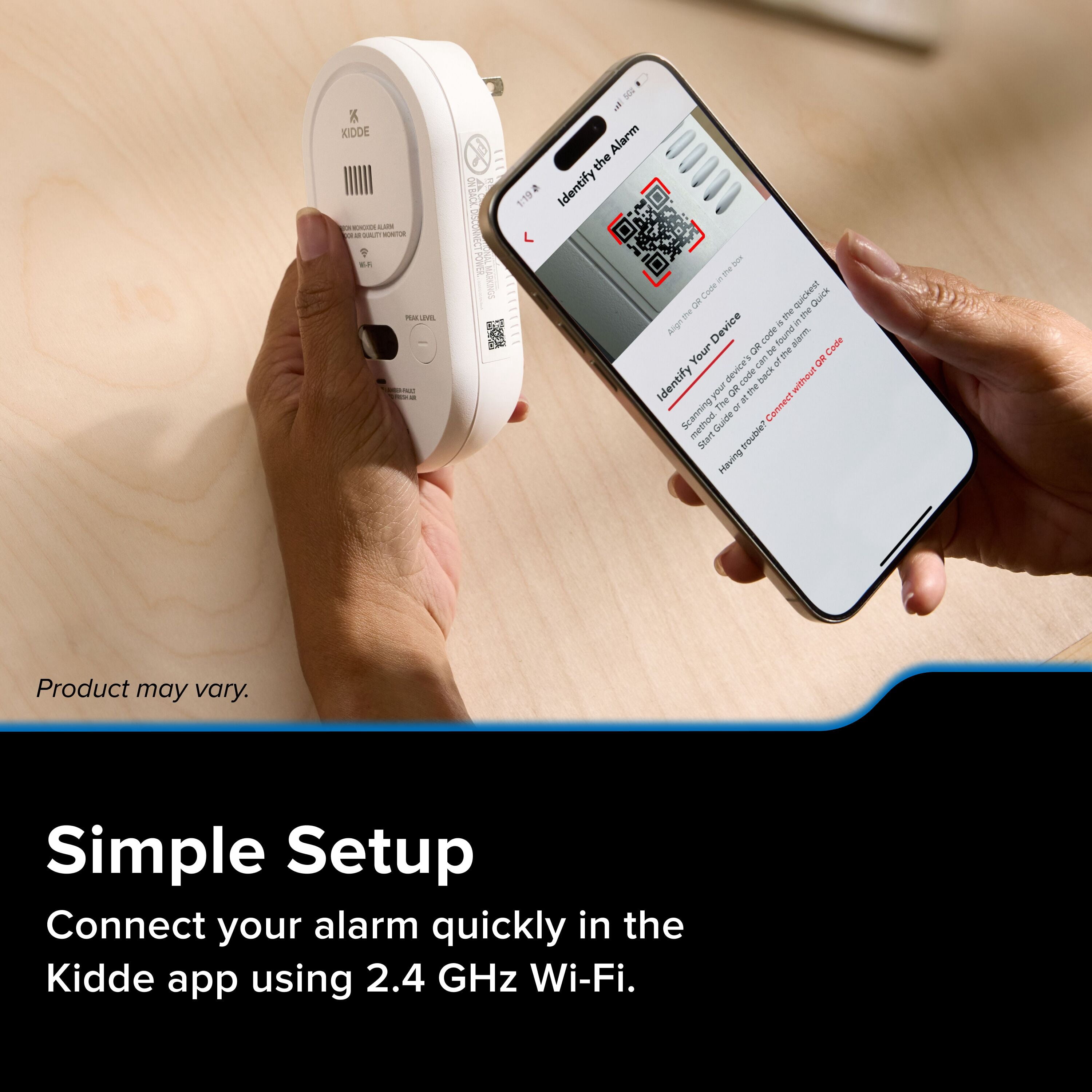 Kidde Smart Carbon Monoxide Detector, Plug-In with AA Battery Backup, COPDW