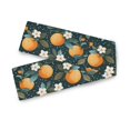 thumbnail image 7 of Yayeee Table Runner 90 inches Long Home Kitchen Dinning Party Decoration, Green Oranges, 7 of 7