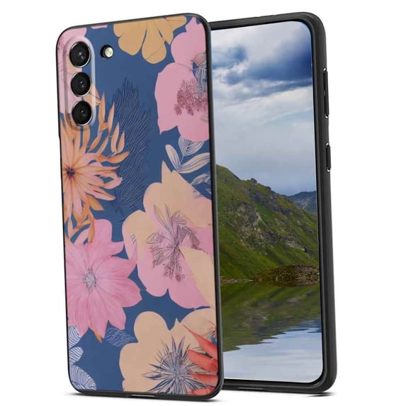Compatible with Samsung Galaxy S23 Phone Case, Plants-2 Case Men Women, Flexible Silicone Shockproof Case for Samsung Galaxy S23