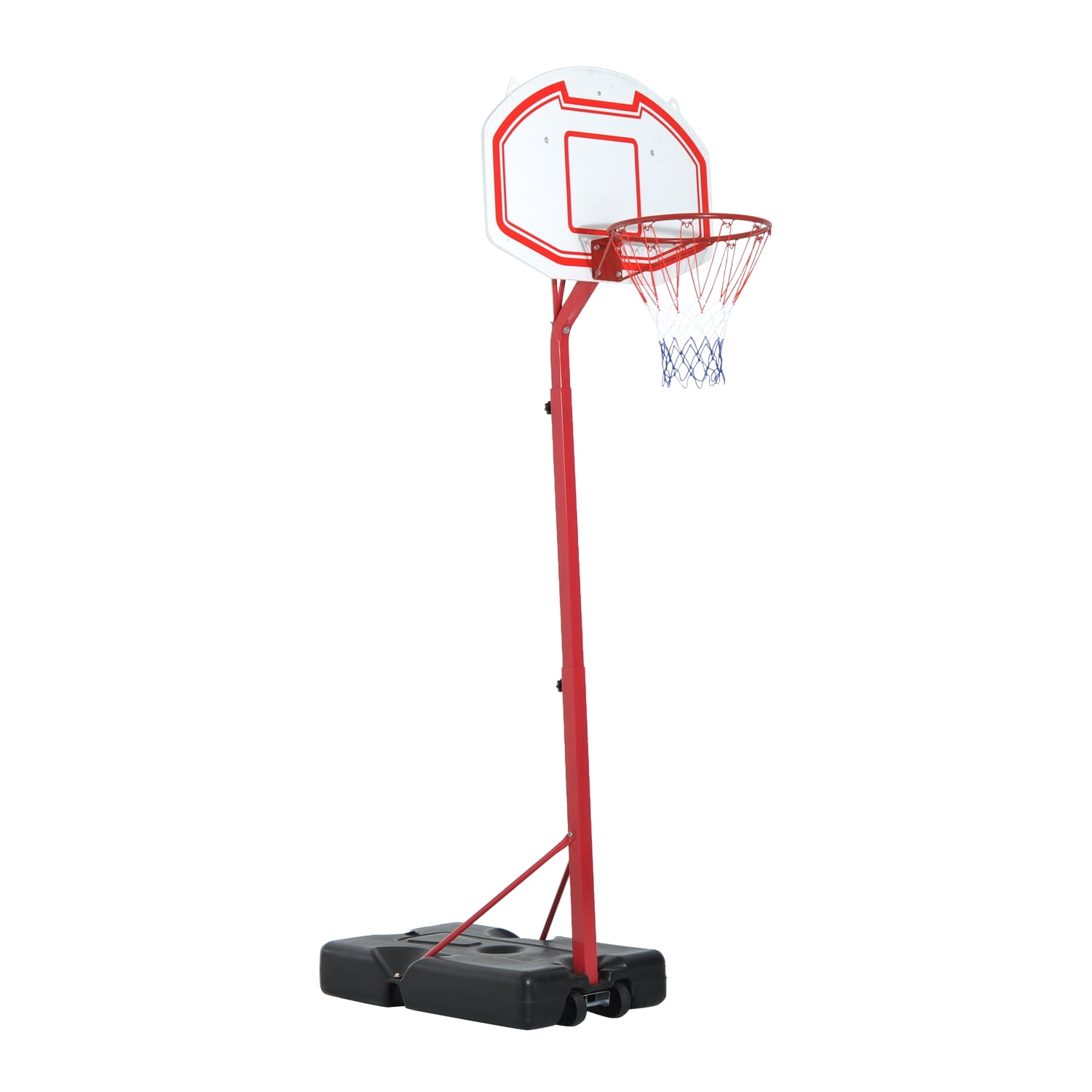 10’ Height Adjustable Portable Basketball Hoop Training System