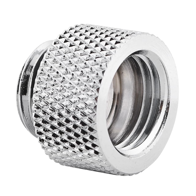 Macho A Hembra G1/4 Rosca Plata Durable Refrigeración Por Agua Extend Fitting, Adaptador De Conexión De Refrigeración Por Agua, Para Computadora Refrigeración Por Agua