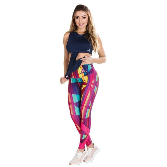 Leggins deportivos mujer 49859 Asana ® Arcoiris unitalla ASANA 49859 Arcoiris