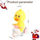 thumbnail image 5 of Juguete de dibujos animados Pequeño juguete de pato amarillo Juguete de motocicleta tipo Juguetes para empujar y llevar para niños y niñas de 1 2 3 años Regalo ideal para bebés y niños Rosa oso de fresa Juguete, 5 of 6