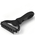thumbnail image 2 of Bsirktail Pet Pro Grooming Tool Clearance, Pet Grooming Rake, Dog Brush for Shedding, Deshedding Brush for Cats, Undercoat Mat Dematting Tool for Long Haired Cats, Grooming Matting Hair, 2 of 8