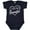 Navy Blue, variant on Inktastic I Love My Grandpa in White Chalk Heart Boys or Girls Baby Bodysuit