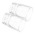 thumbnail image 2 of 2pcs Bathroom Accessories Glass Tooth Brushes Cup Holders Glass Washing Cups Glass Toothpastes Cups Tooth Paste Cup Holder Glass Tooth Paste Cups, 2 of 4