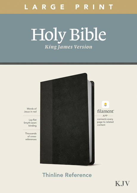 Esv Large Print Thinline Reference Bible Red Letter