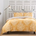 thumbnail image 4 of 100% Cotton 3-Piece Percale Weave Reversible Comforter Set, King, Landour - Heirlooms of India, 4 of 9