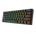thumbnail image 5 of RK ROYAL KLUDGE RK61 Tri-mode BT5.0/2.4G/USB Mechanical Keyboard 60% 61 Keys RGB Hot-swappable Bluetooth Wireless Gamer Keyboard Red Switch Black, 5 of 13