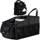 thumbnail image 1 of Bolsa organizadora para coche FoxboxUSA para asiento delantero con pañuelo y portavasos, 1 of 9