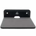 thumbnail image 1 of Wall shelf speaker stand, small wall shelf speaker mount (black), 1 of 5