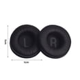 thumbnail image 6 of Naierhg Headphone Sleeves Ultra Soft 1 Pair Headphone Sleeves Cover Replacement Replaceable Stylish  for JBL T500BT T450 Tune600 510BT, 6 of 7