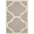thumbnail image 4 of SAFAVIEH Cambridge Justine Geometric Wool Runner Rug, Beige/Ivory, 2'6" x 6', 4 of 10