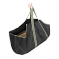 thumbnail image 4 of Bolsa de transporte de madera para leña de lona, soporte para acampar al aire libre, bolsa de almacenamiento, 4 of 10