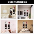 thumbnail image 6 of 2 Pack Moon Mountain Tapestry Forest Long Narrow Tapestry Silhouette Style Landscape Loft Vertical Wall Hanging with Tassels Aesthetic Wall Tapestries for Bedroom Living Room Home Decor, 6 of 7