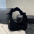 thumbnail image 3 of husxh Women Corduroy Hobo Handbag Ruched Shoulder Bag Adjustable Strap Slouchy Tote Bag with Zipper Hobo Purse for Work Travel, 3 of 8