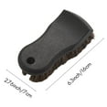 thumbnail image 5 of Car Cleaning Brush, Soft Horse Hair Detailing Brush Non-Slip Handle Wash Vehicle Brush for Rim Chassis, Radiator Grille, 5 of 5