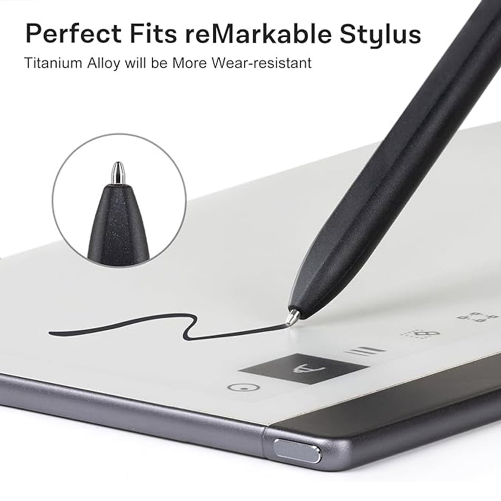 Titanium Alloy Pen Nibs For Wacom One & Galaxy Tab S8/S7 Stylus - Replacement Tips, 2 Pack