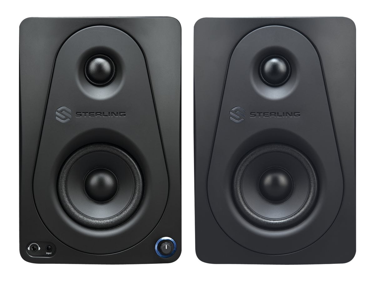 Sterling MX3 Black - Monitor speakers - 40 Watt (total) - 2-way - black