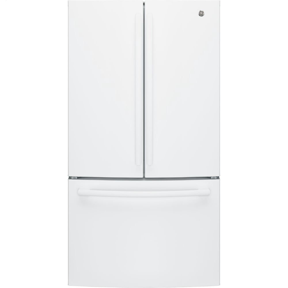 GE Appliances GNE27JGMWW 36 Inch French Door Refrigerator White