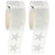 thumbnail image 4 of 2 rollos de película de vinilo termoadhesiva reflectante con estampado de estrellas para planchar, ideal para ropa., 4 of 4