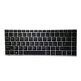 thumbnail image 2 of Silver Frame Laptop Mute Keyboard Sensitive Replace Parts Toetsenbord Slide Dust-proof Keypad Plug Plug and Play Replacement for HP Elitebook 840 G5 US, 2 of 8