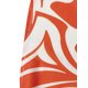 thumbnail image 5 of VISgogo Vestido casual para mujer, cuello de solapa, cuello en V, manga larga, contraste de color, estampado, corte alto, vestidos con cordones VISgogo  moda, 5 of 7