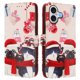 thumbnail image 1 of For iPhone 17 Wallet Case Christmas Pattern Printing Leather Phone Cover with Lanyard - Christmas Ni, 1 of 5