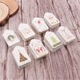 thumbnail image 3 of 50pcs set Christmas DIY Gift Tags Coloured Drawing Hanging Tag Small Card Optional String DIY Craft Label Party Decor, 3 of 8