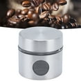 thumbnail image 2 of Airtight Coffee  Tea Storage Jar, Iron  Glass Mini Canister Keeps Beans , 5.8oz, 2 of 6