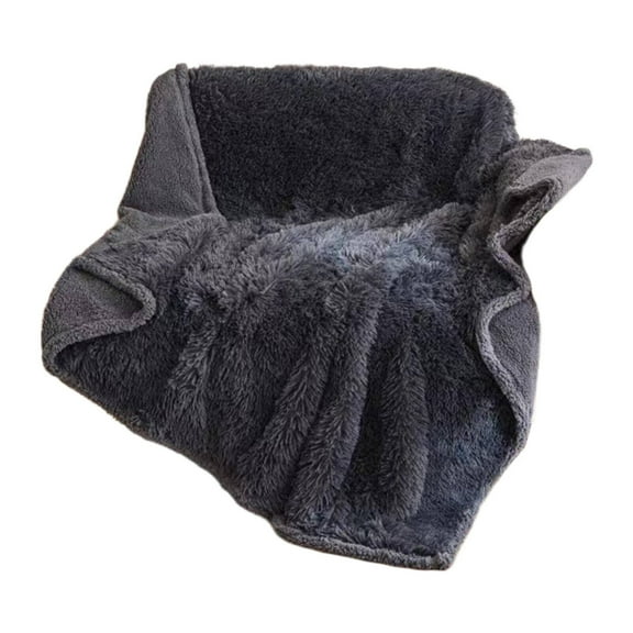 AUQ Love Blanket,Flannel Full Size Blanket,57×85in Bed Blankets,Gray