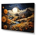 thumbnail image 2 of Designart "Farmhouse landscapes Of Gold III" Farm Canvas Print, 2 of 5